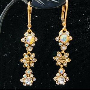Vintage QVC Joan Rivers Classics Collection Sparkling Dangle Earrings